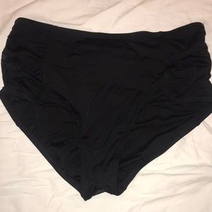 High waisted bikini bottoms